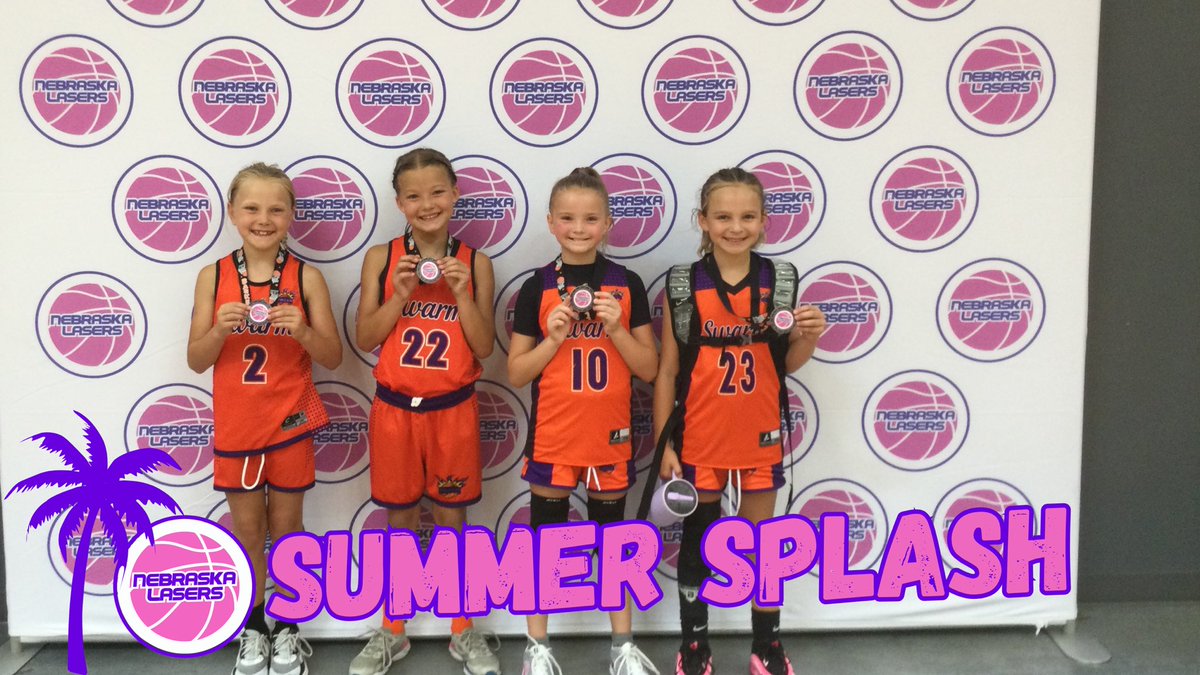 🌴Nebraska Lasers Summer Splash 🏅 Medal Winners