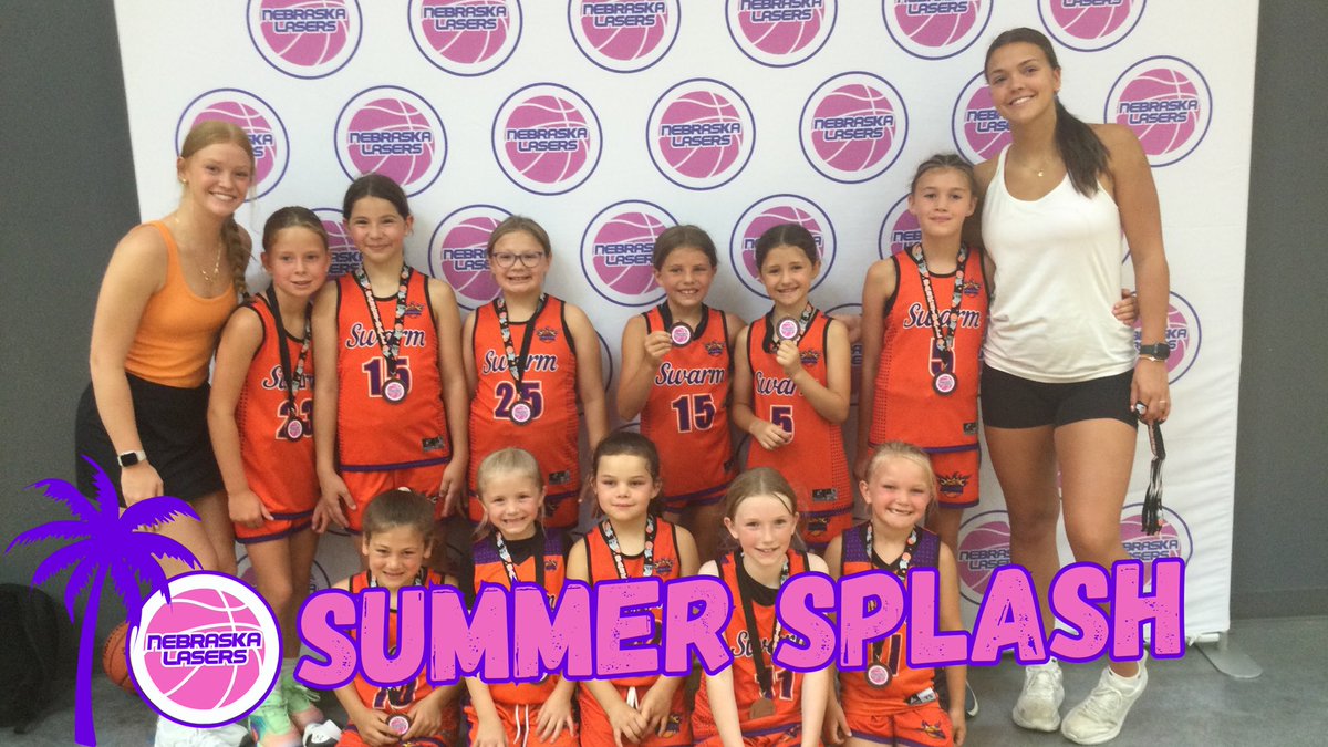 🌴Nebraska Lasers Summer Splash 🏅 Medal Winners