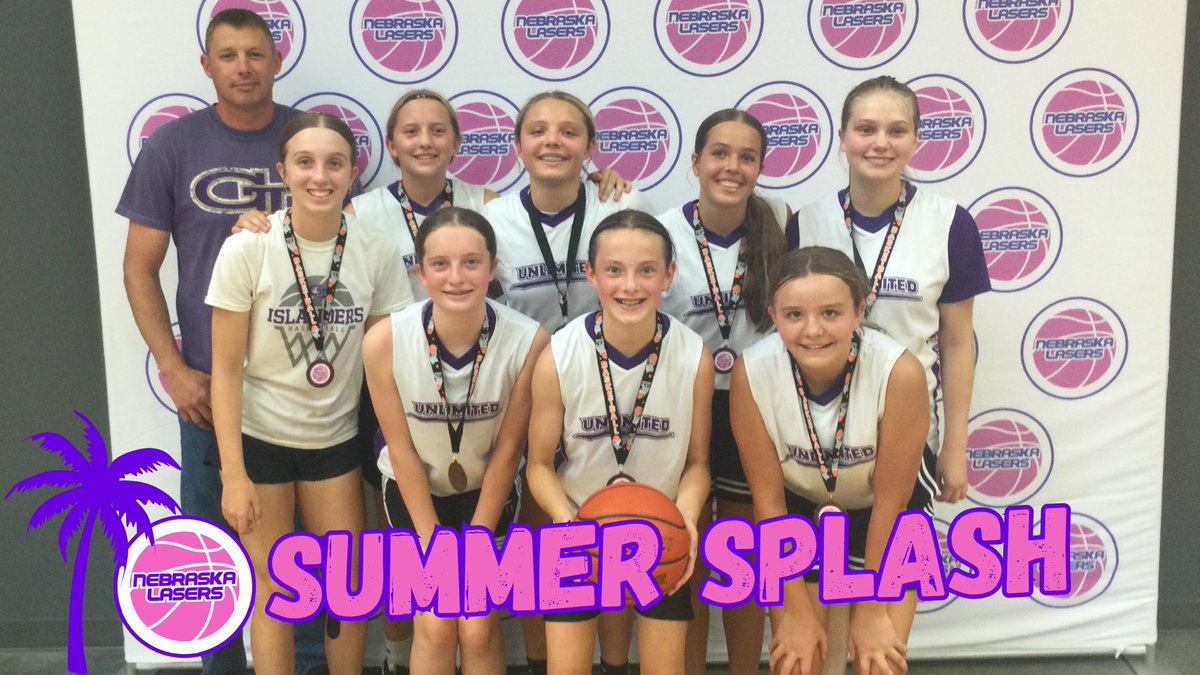 🌴Nebraska Lasers Summer Splash 🏅 Medal Winners