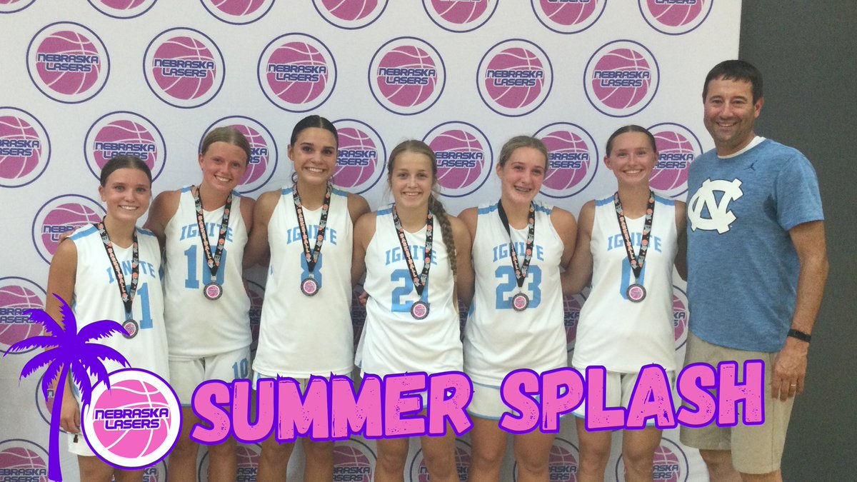 🌴Nebraska Lasers Summer Splash 🏅 Medal Winners