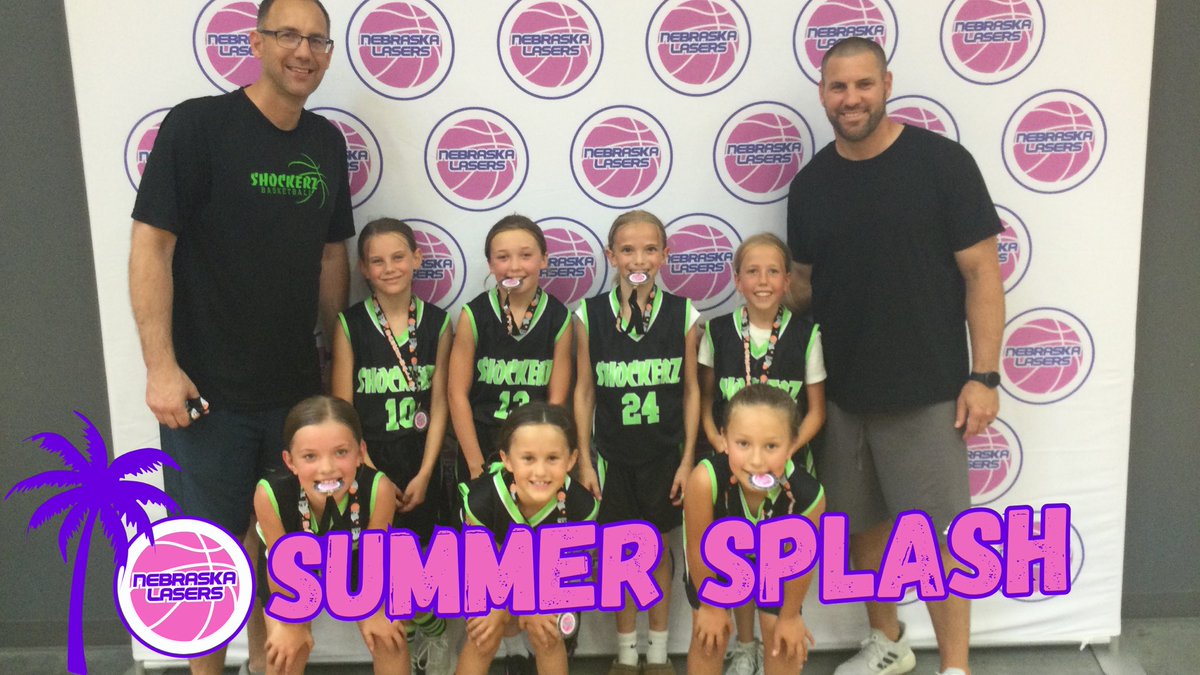 🌴Nebraska Lasers Summer Splash 🏅 Medal Winners