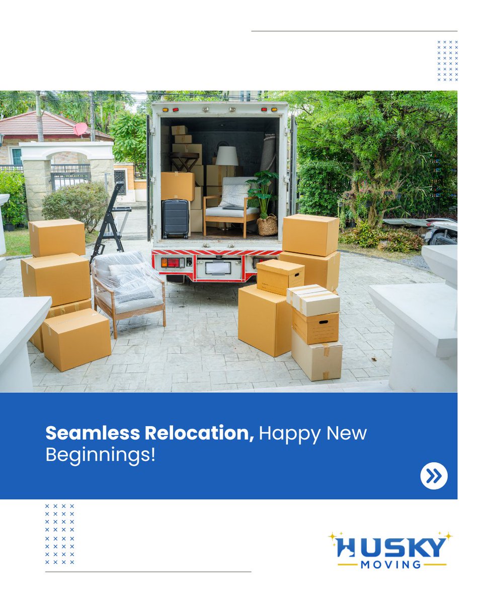 Huskymovingusa's tweet image. Moving out of state? Husky Moving offers seamless, stress-free relocations. Book early for the best rates. Visit huskymovingusa.com to start your journey today! #StressFreeMoving #InterstateRelocation #HuskyMoving