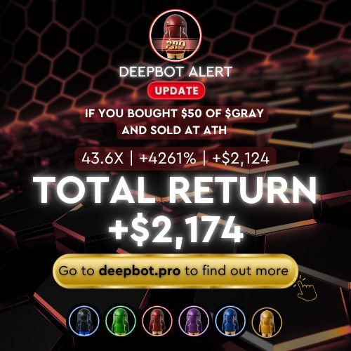 DeepBot_'s tweet photo. Get high-performing signals sent straight to you, no staring at charts, just smart alerts when it matters.
๐ Go to https://t.co/E3Y3EGs6ZF to find out more
DeepBot & DeepBot PRO: Your Unfair Advantage.
$DEEPAI #DeepBot #DeepBotPRO #CryptoAlpha #SmartTrading #AutoSignals https://t.co/JjyKD2aNnd