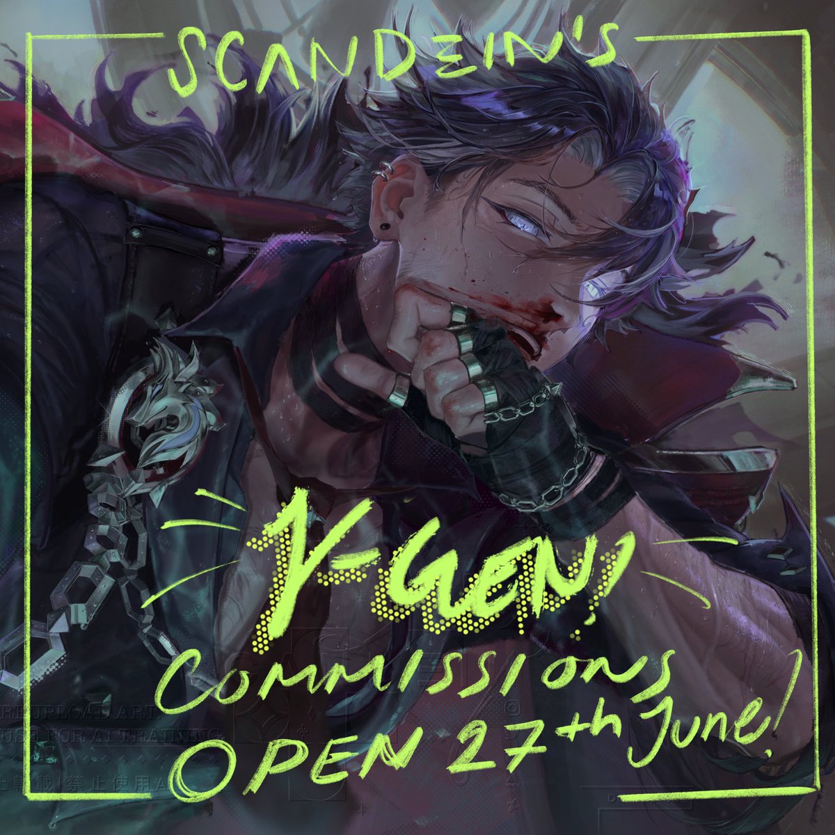 scandein's tweet image. Opening on the 27th this week on Vgen! Hoping to get verified soon #vgen #commission 

vgen.co/Scandein