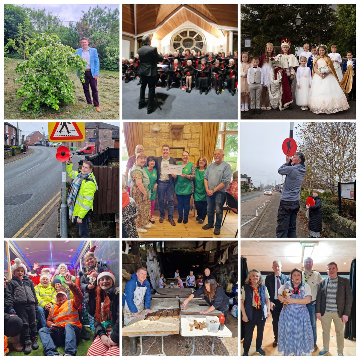 🫶 SUPPORTING OUR COMMUNITY GROUPS 🫶

Our Councillors' Community Initiative Fund 2024/25:

Brown Edge Carnival &amp; Well Dressing – £300 towards the cost of the Queen and Retinue
Brown Edge Luncheon Club – £100 towards the cost of running the weekly group
Royal British Legion (Leek
