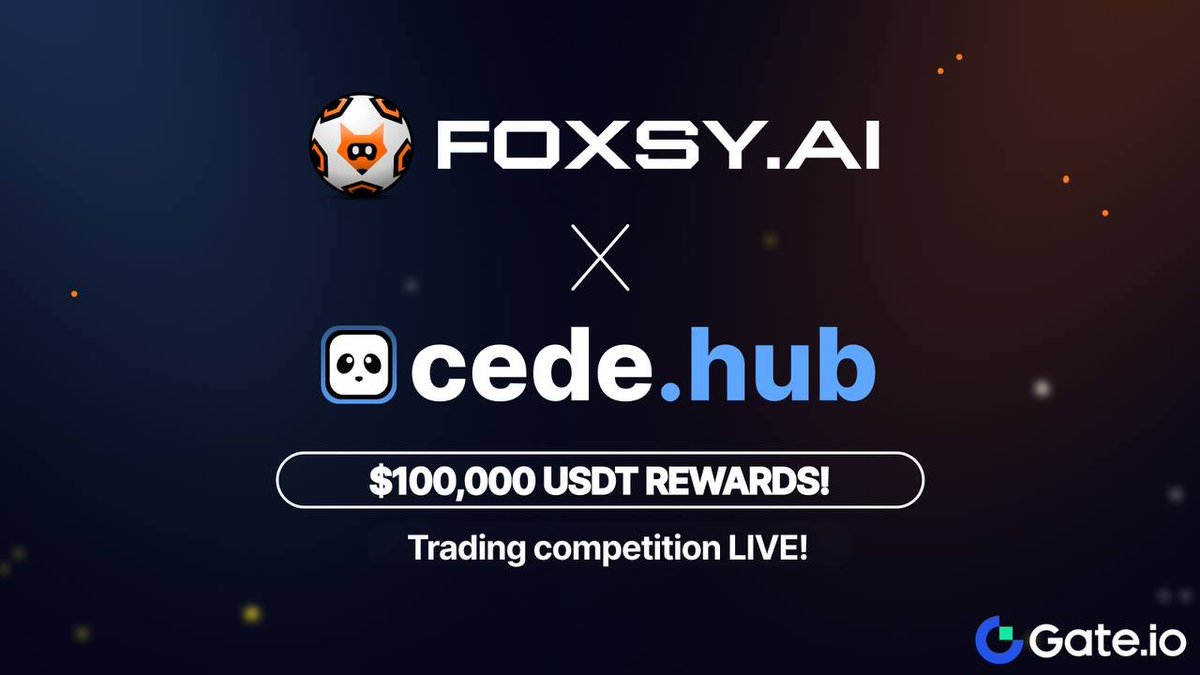 🎉🤯MASSIVE 100,000 $USDT PRIZE POOL!🤯🎉

This is the biggest campaign we've ever done in one go!

Yes, <a href="/foxsy_ai/">Foxsy</a> is launching a new competition on Gate(.)io

The campaign will run until November 10.
We are giving $714 in rewards every single day until this date 🐼

The campaign