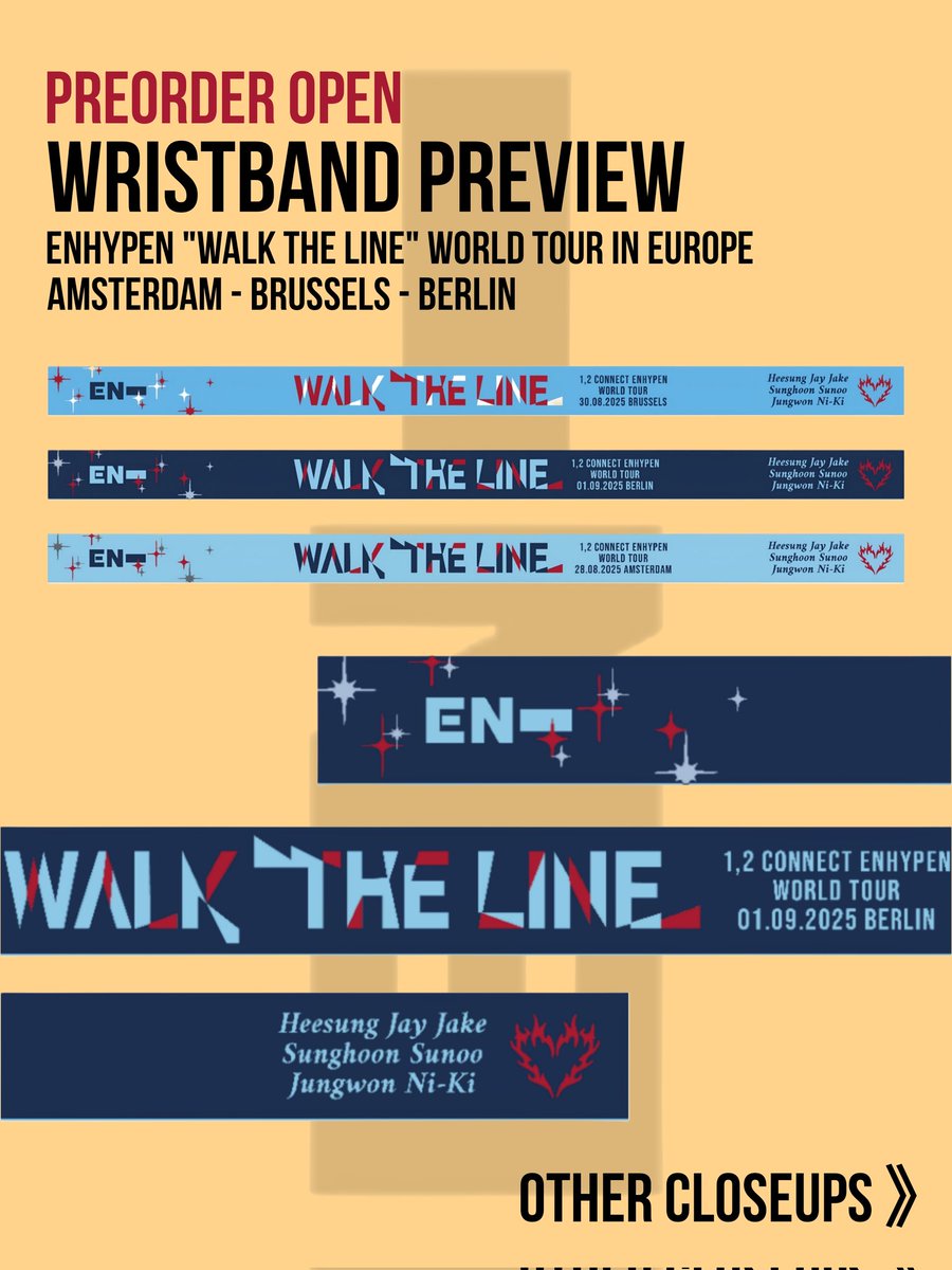 janekpop99's tweet photo. [WTS]  Fanproject Preorder 
Until July 27th

2,00€ each 
plus Shipping 
Or pick up at all concerts available

https://t.co/YQl7utSTGL

Need a minimum of 75 per design to order 

#enhypenwts #enhypen #walktheline
#enhypenfanproject https://t.co/GUbmY7Pmrn