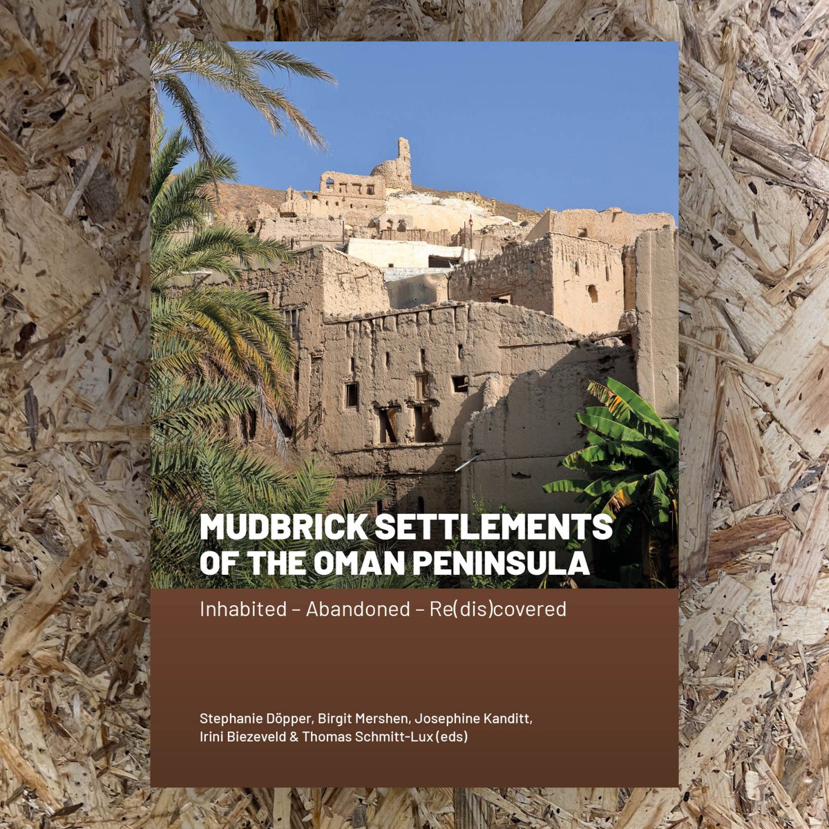 COMING SOON:
Mudbrick Settlements of the Oman Peninsula. Inhabited – Abandoned – Re(dis)covered

📙 Pre-order now for special discount!
sidestone.com/books/mudbrick…

#archaeology #ethnography #architecture
