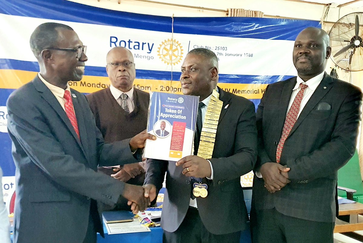 DGEDanielDdam's tweet image. Great insights unlocked! 🔑
It was a pleasure attending the impactful meeting at @RCMengo1988, diving deep into the secrets of the Rotary month of June with PAG. Sam Mwanje-Jjajja Muzungu
#RotaryMonthOfJune
#ServiceAboveSelf
#RotaryFellowship