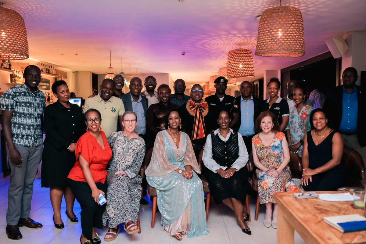 RobieKakonge_'s tweet image. The Uganda Embassy in Washington was privileged to host some important guests to a welcome dinner, in Kampala, before a tourism familiarisation tour. We dined with local tour operators, regulators, and industry support to discuss collaboration and cultural exchanges in the areas…