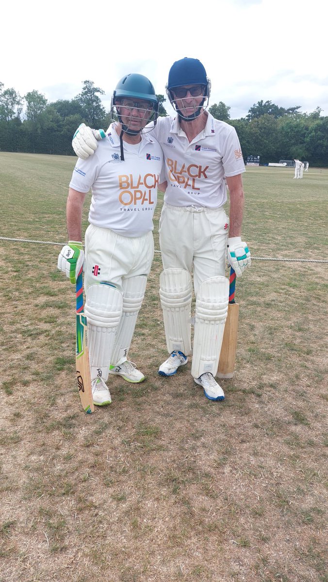 NJLR's tweet image. Fabulous lunch and day representing @LordsTaverners at Woollam Playing Field yesterday. Great to catch up with @hertslieutenant and fellow @chorleywoodcc Vice President Clive Radley. Our opening pair (Kevin and I) enjoy 140 years of experience!