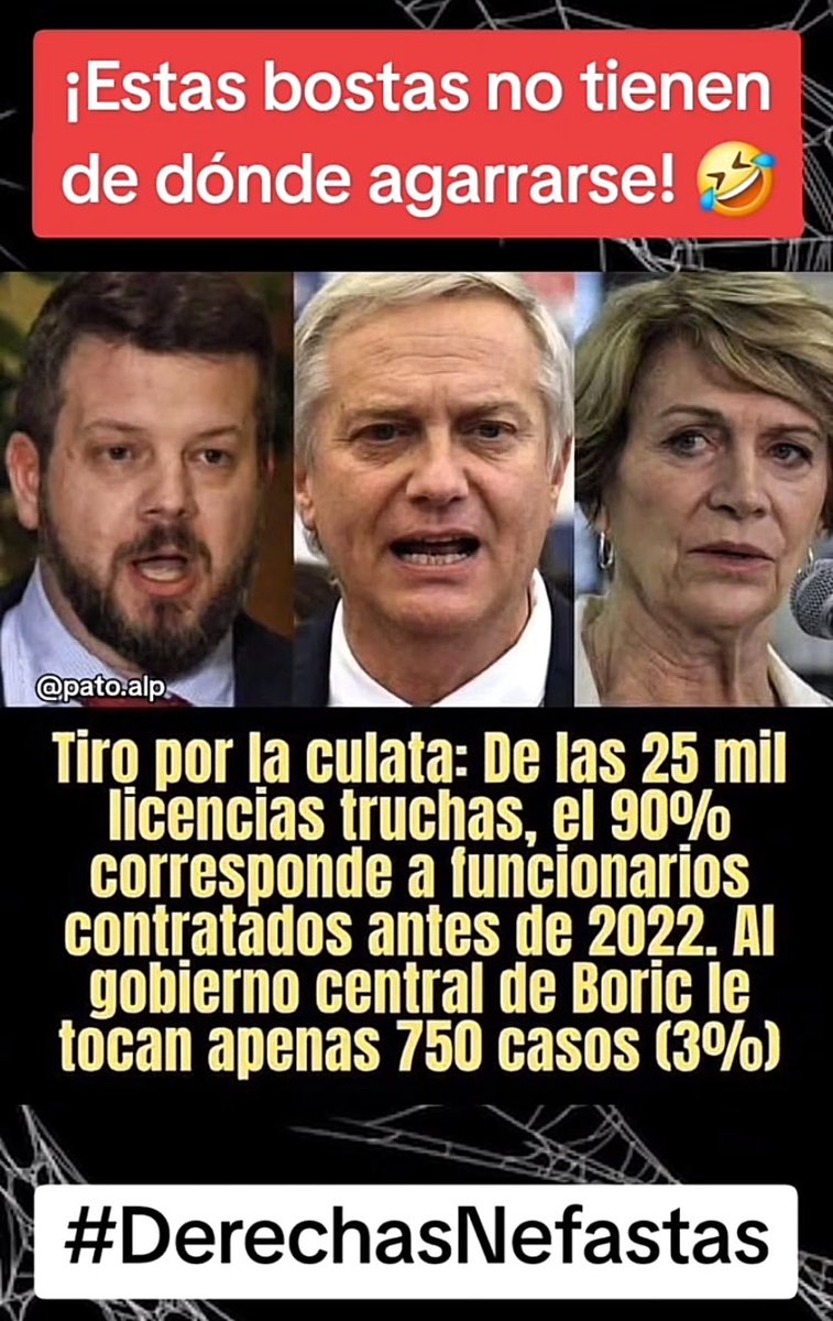 Ni un voto mas a las ratas de derecha