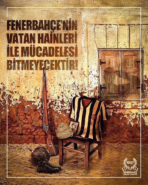 FenerSol06's tweet image. FENERBAHÇE&apos;NİN VATAN HAİNLERİ  İLE MÜCADELESİ BİTMEYECEKTİR.....
#CumhuriyetinFeneri