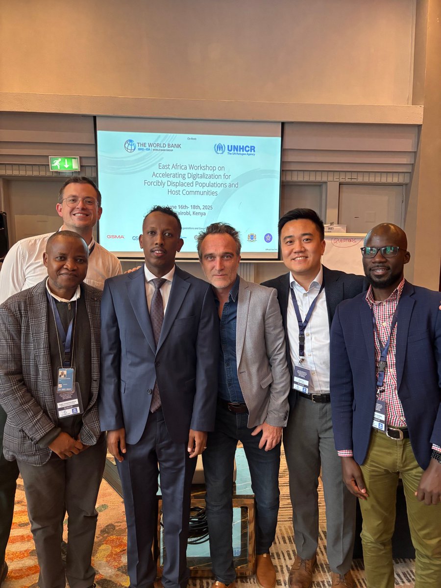 UNHCRInnovation's tweet image. Connectivity can make all the difference when you’re rebuilding your life.
Last week we cohosted a workshop with @WorldBank & partners to advance #digitalinclusion for refugees & host communities in East Africa 🌍
Wonderful to have action-oriented discussions with key players!
