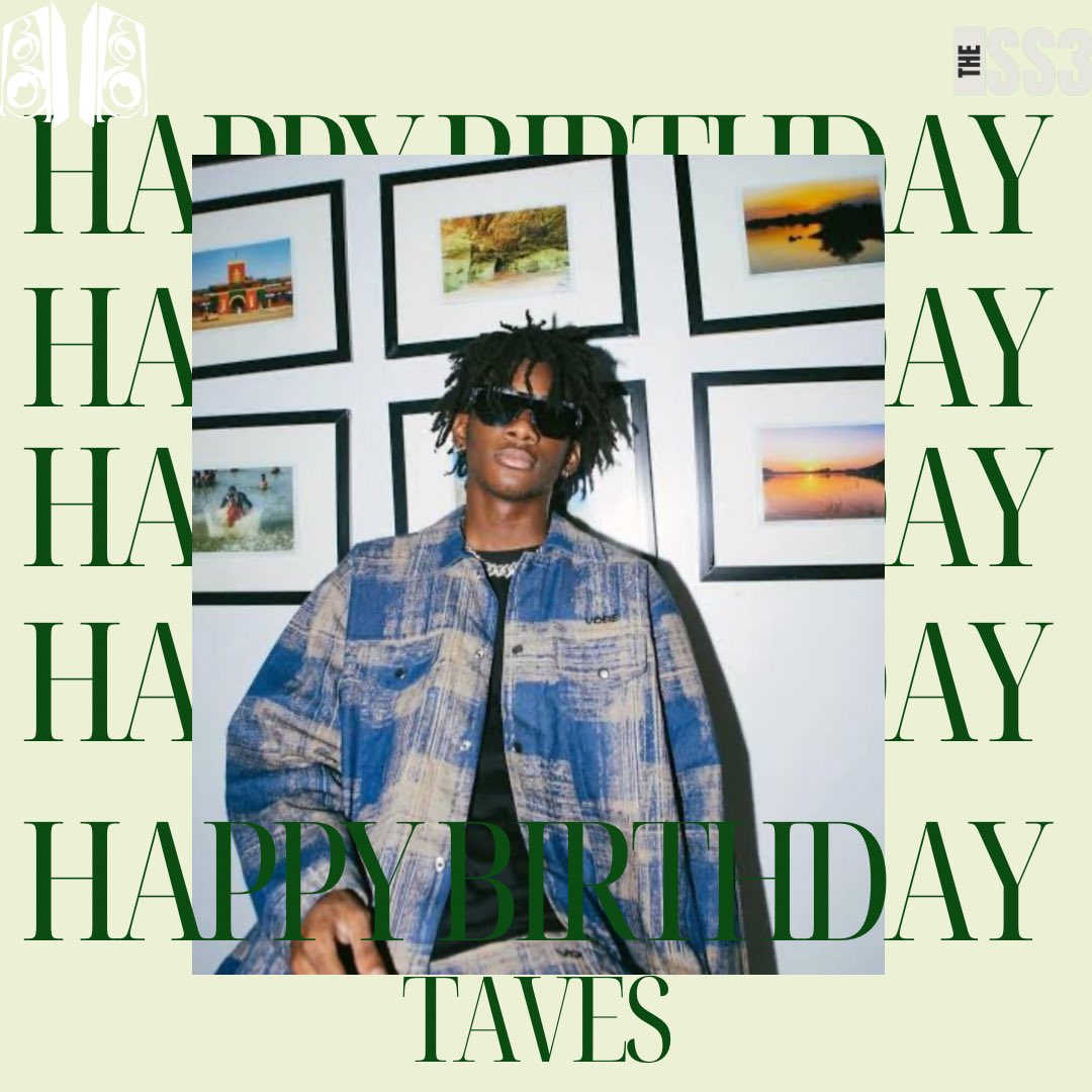 TheSS3Class's tweet image. A happy birthday to our Popstar @tavesthegreat !

What’s your favorite Taves song, let us know in the comments.

#tavesthegreat #taves #nigerianmusic #afrobeats #afrobeatsmusic #naijamusic #nigerianmusician #afrobeat #afrobeatmusic