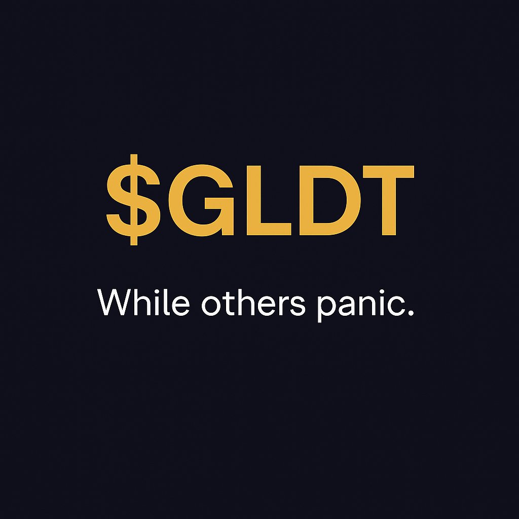 Markets look shaky? News cycle wild again?

$GLDT holders just sitting back, comfy. 🛋️

In uncertain times, certainty is the alpha.
#DigitalGold #GLDT #ICP #RWA #SmartMoney