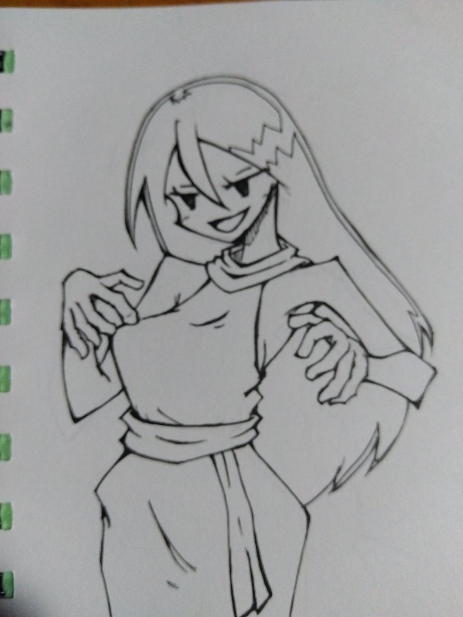 こっからどんなふうに影をつけてたか…