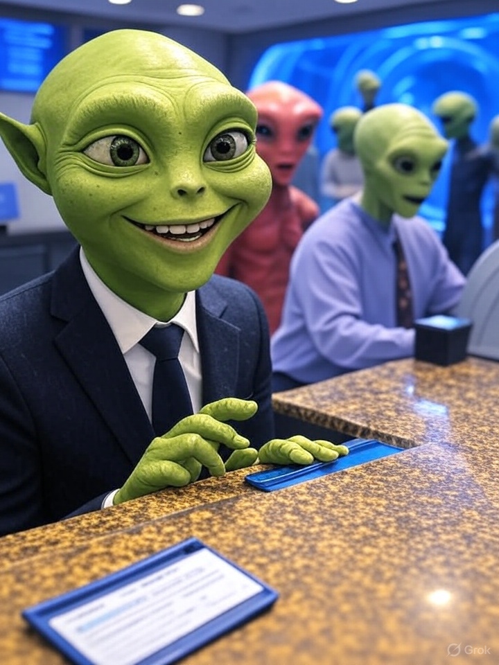 #ULTIMAHORA🚨: Banco General anuncia que todos sus clientes deben designar un alien para que se responsabilice de sus deudas en caso de que el mundo se acabe.

Deje sus asuntos en orden, que usted no sabe si en la otra vida hay APC.

#FelizLunes
