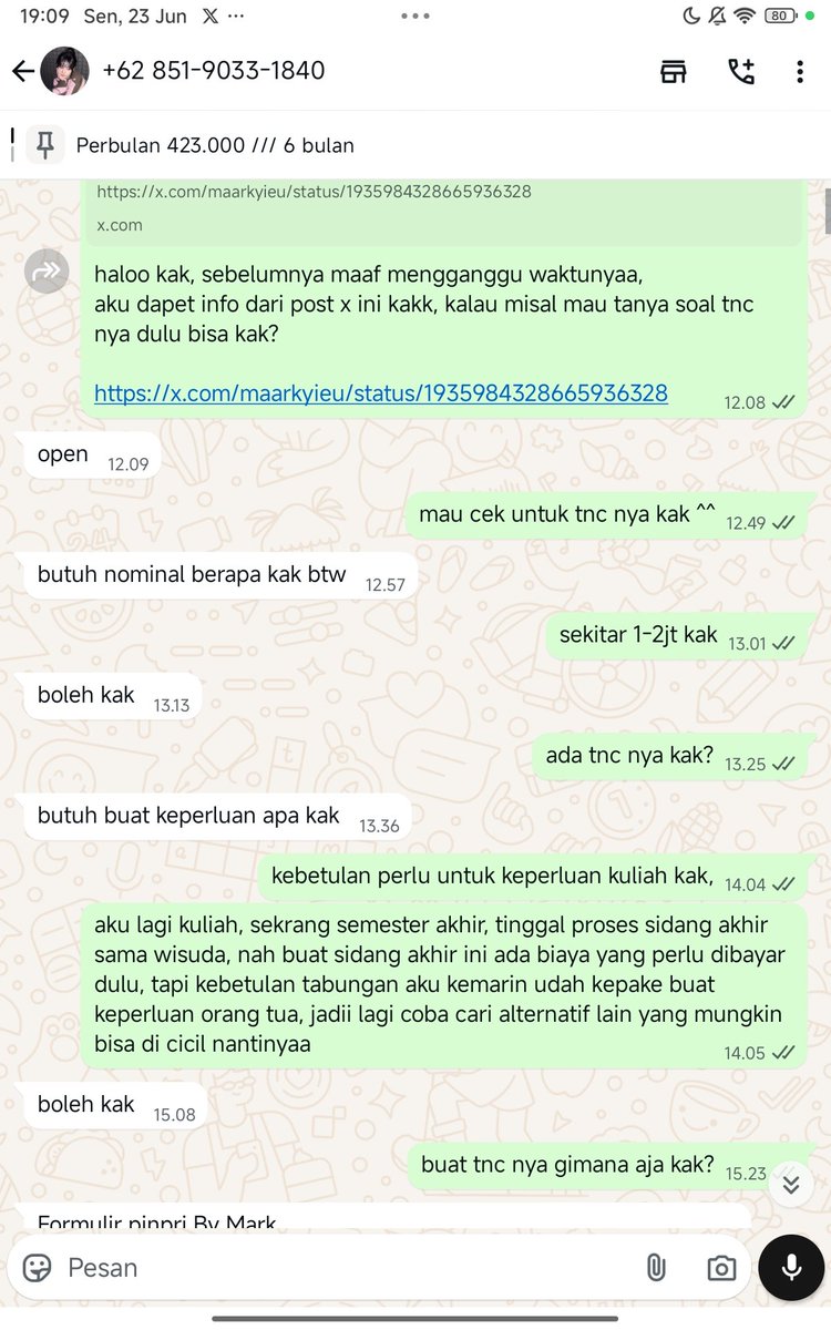 puduchannie_'s tweet photo. help rt
Scam pinpri @maarkyieu 
enyah lo orang jahat

kronologi nya aku jelasin dibawah ⬇️ https://t.co/OO2sYo3But
