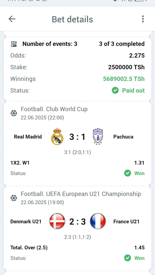 MKEKA WA LEO   NIMEKULETEA MAPEMA ,KANJI ANAPASUKA MAPEMA.
●Bet na WIN WIN tunaboom 💥 woote🔥✅

●Mkeka odds  2+
●code   HLXHX
●Stake ya maana 5M

Kama hauna account ya WIN WIN jisajili hapa👇
REG topgamewinwin.org/JBRSCs

APK topgamewinwin.org
Promocode tumia 👉  Anna