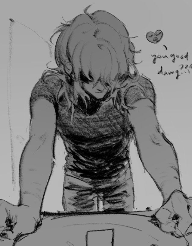 xXswagsauceXx's tweet photo. very much like this kris pic i drew hashtag deltarune https://t.co/fppAKNE4by