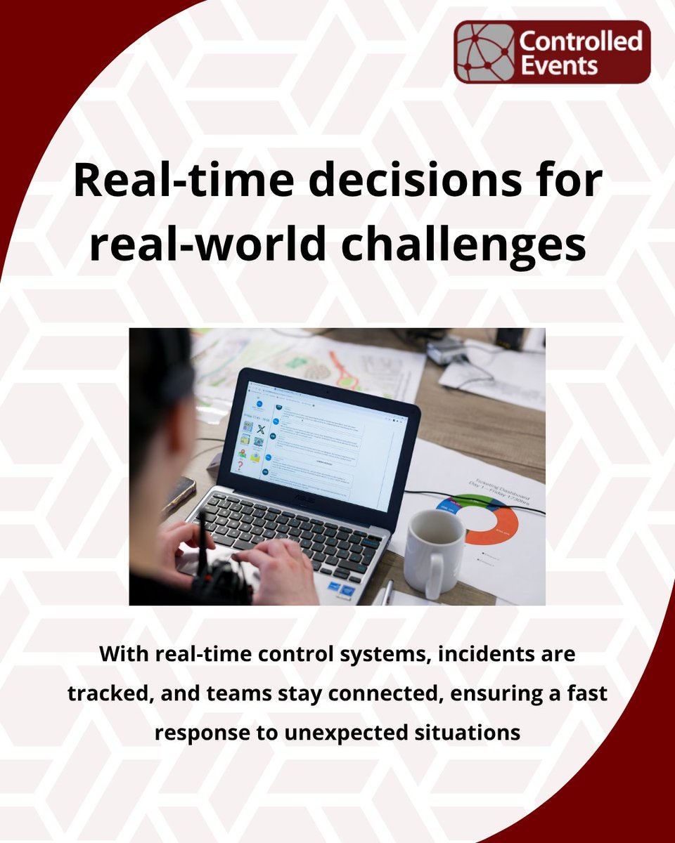 controlledevent's tweet image. Real-time coordination is crucial for smooth event operations.
Our control rooms provide live monitoring, incident management, and real-time communication, ensuring your team is always ready to respond.
More about control controlledevents.com/control/
#EventControl #CrisisManagement