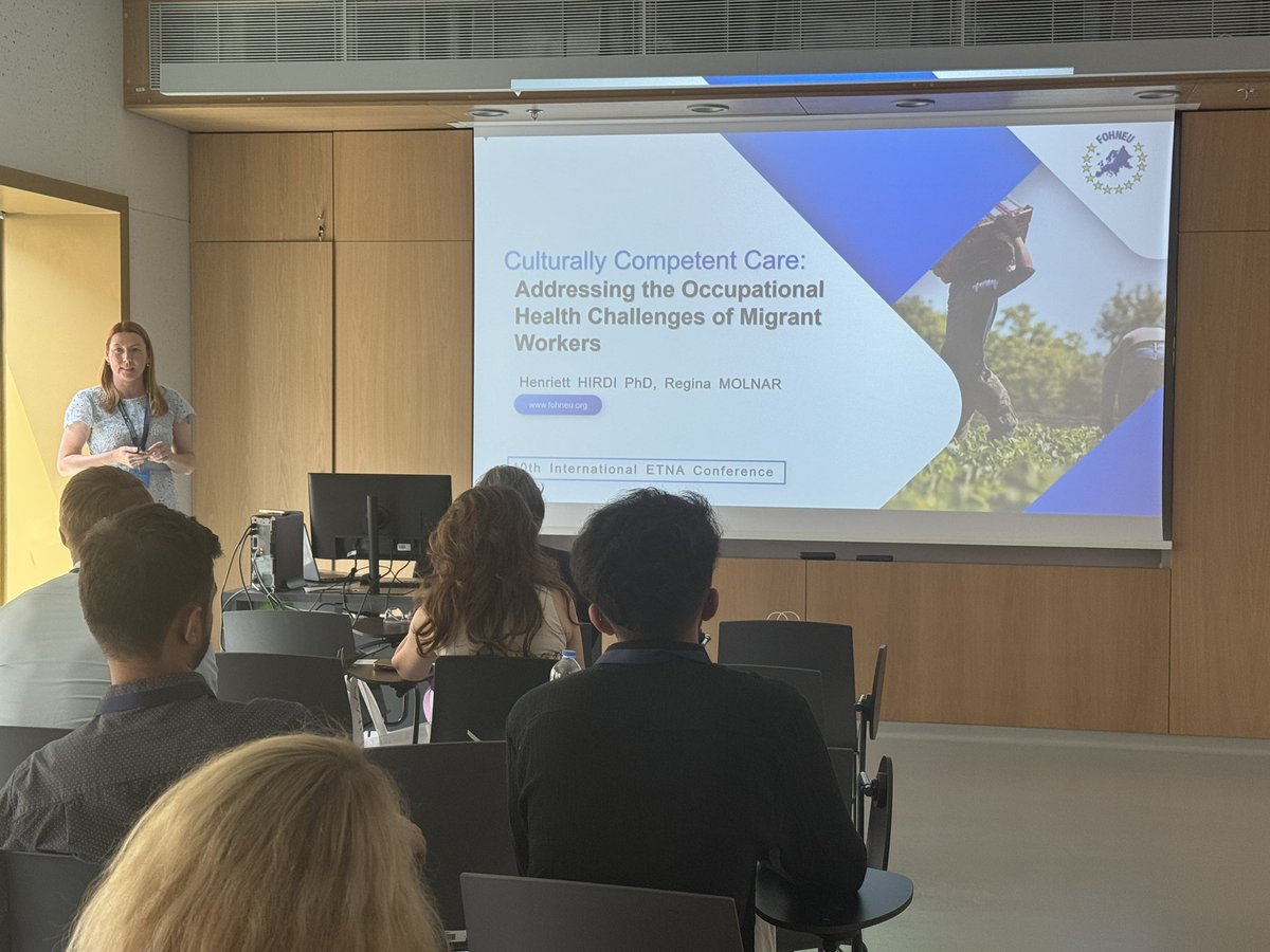 European Transcultural Nursing Association (ETNA) (@etnatrannursing) on Twitter photo Powerful sessions at #ETNA2025 in Budapest 🇭🇺 So far a peakers from Cyprus, Turkey, Hungary, Israel, Nigeria & the USA shared insights on #MigrantHealth & #CulturalCompetence. Global voices, local impact. 👏 #NursingLeadership #HealthEquity Powerful sessions at #ETNA2025 in Budapest 🇭🇺 So far a peakers from Cyprus, Turkey, Hungary, Israel, Nigeria & the USA shared insights on #MigrantHealth & #CulturalCompetence. Global voices, local impact. 👏 #NursingLeadership #HealthEquity