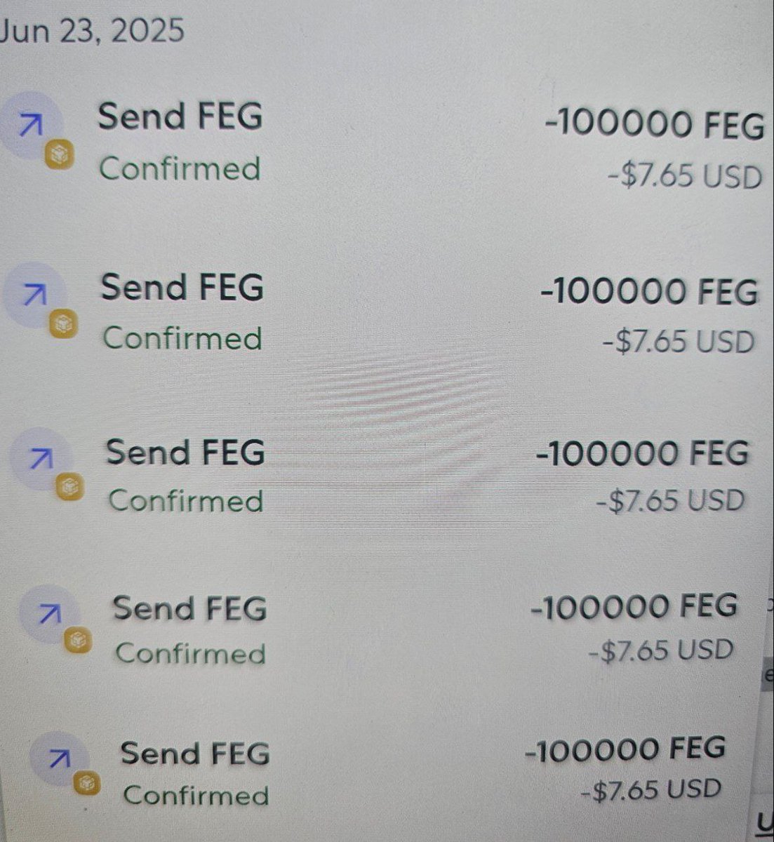 UnitedSmartDeFi's tweet photo. Happy To Share That Top 5 Active People In The Community Rewarded With #FEG And #USAAA β€οΈβπ₯
$USAAA Launching On 02 July 2025 π
Next 5 Active Members Also will be Rewarded soon
Claim Daily $USAAA
#CryptoLaunch #SmartDeFi #FEG #Trump https://t.co/Le3qDYKV6B