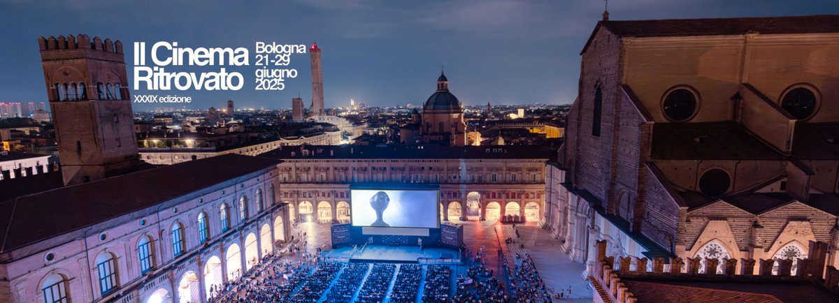 r3storestudios's tweet image. 🎥Jo and Jon are in Bologna for Il Cinema Ritrovato 2025, They'll be there on Monday-Wednesday, if you are there come say chi and have a chat !
festival.ilcinemaritrovato.it/en/