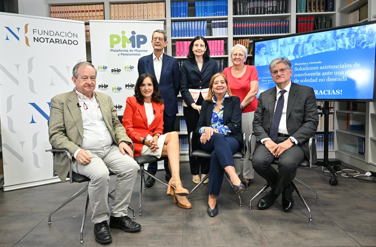 ¡Ya está disponible en nuestra web el video y toda la información de la jornada 'Mayores y vivienda: Soluciones asistenciales de convivencia ante una situación de soledad no deseada' que celebramos el pasado jueves 19 de junio! 🎬📰

👉 fundacionnotariado.org/portal/temas-q…