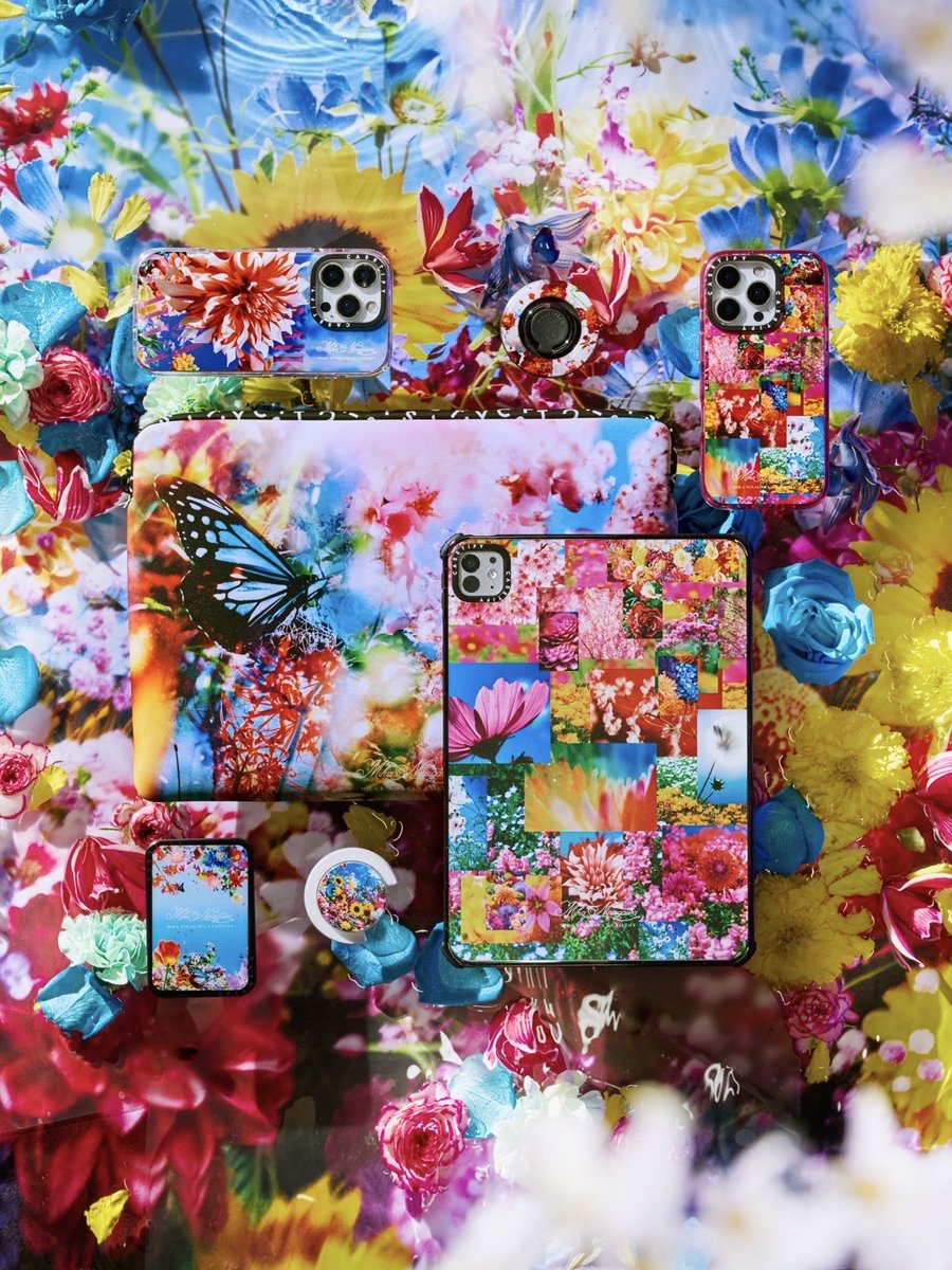 CASETiFY 蜷川実花 コラボ スマホケース iPhone CASETiFY × MIKA NINAGAWA “Garden of Lights” が 発売スタートしま