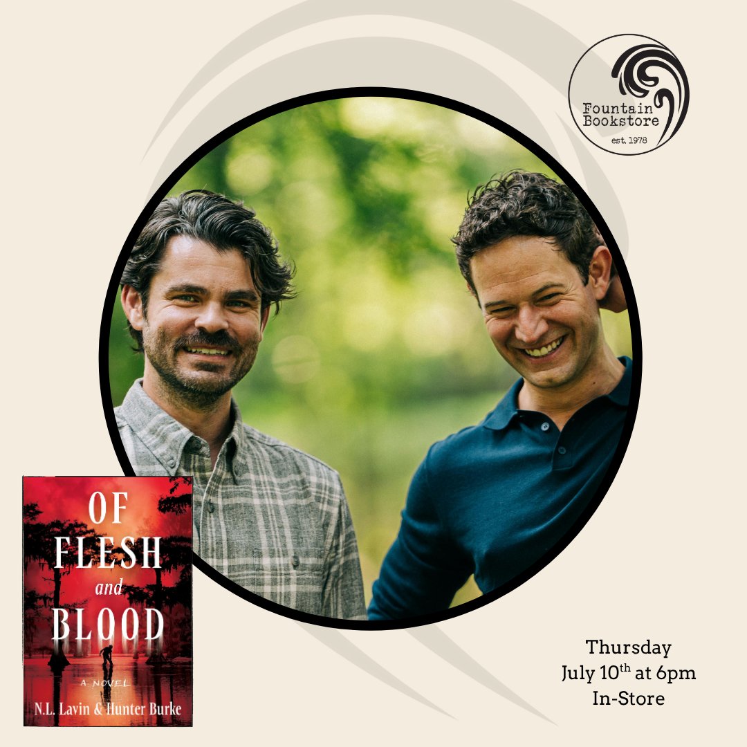 Don't miss this dual-author horror event! Andi will be talking with N.L. Lavin and Hunter Burke about their southern serial killer story.

#authorevents #indiebookstore #summerreading #bookstagram