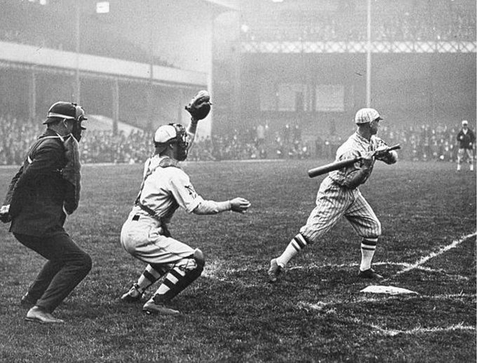 Goodison Park, Liverpool, England, October 23, 1924 - With Yankees and Red Sox fighting for bragging rights in England, 95 years ago 2,500 watched the Chicago White Sox beat the New York Giants 16-11 in an exhibition game at one of England's legendary football stadiums