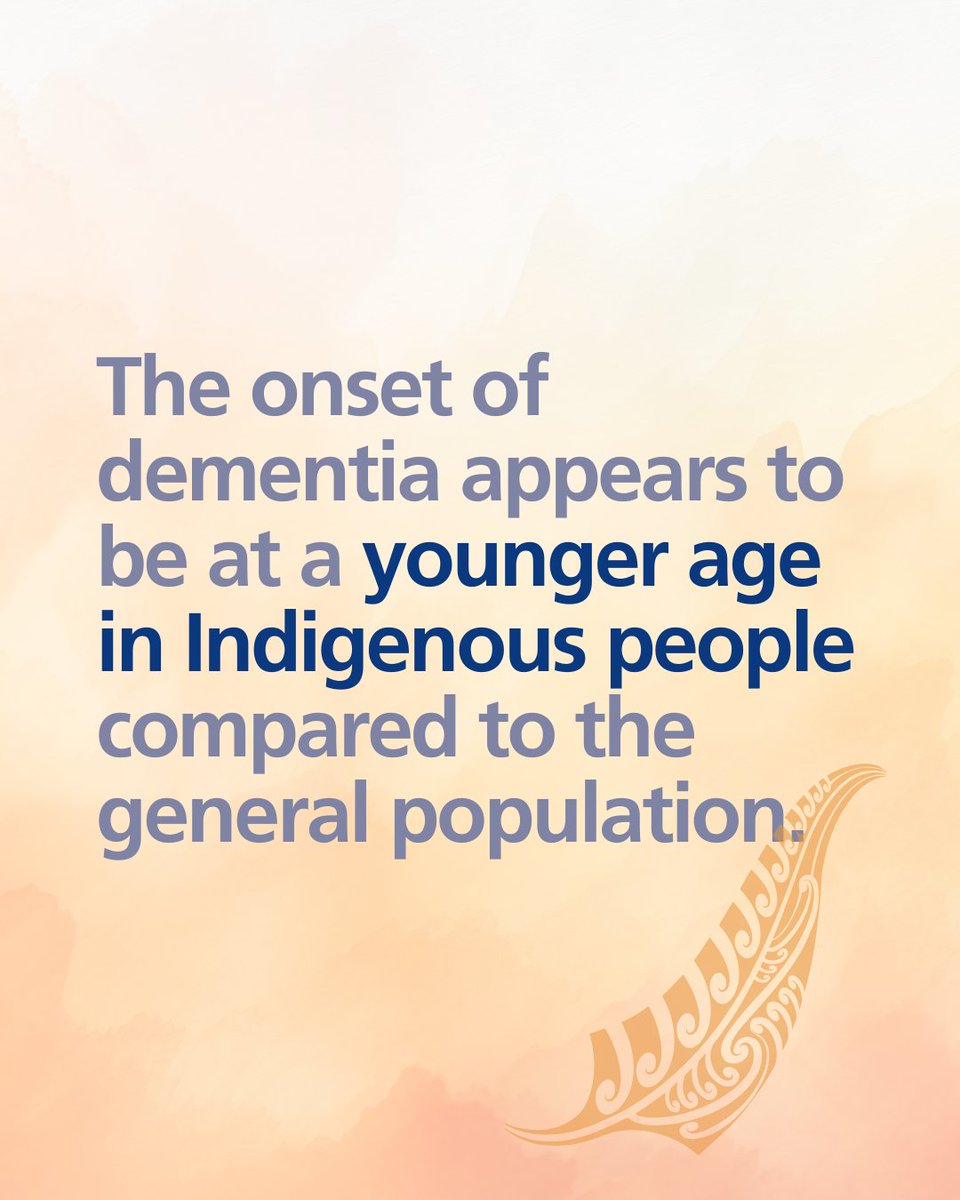 According to the National Collaborating Centre for Indigenous Health, the onset of dementia appears to be at a younger age in Indigenous people compared to the general population.

Learn more and explore ways to get involved: bit.ly/3T3x9Mc

#IndigenousHistoryMonth
