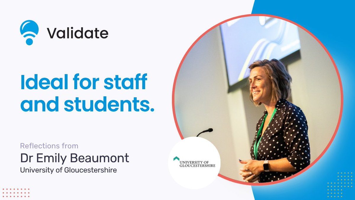 ⚡ Higher Ed is in a storm - but some are charting the way forward.

<a href="/EmilyFBeaumont/">Dr Emily Beaumont</a> is one of them.

Thank you for pushing boundaries in enterprise education. 🙌

🎥 Hear her thoughts on Validate: youtube.com/watch?v=7F-MWX…

#EdTech #HigherEd #EnterpriseEducation #DifferenceMakers