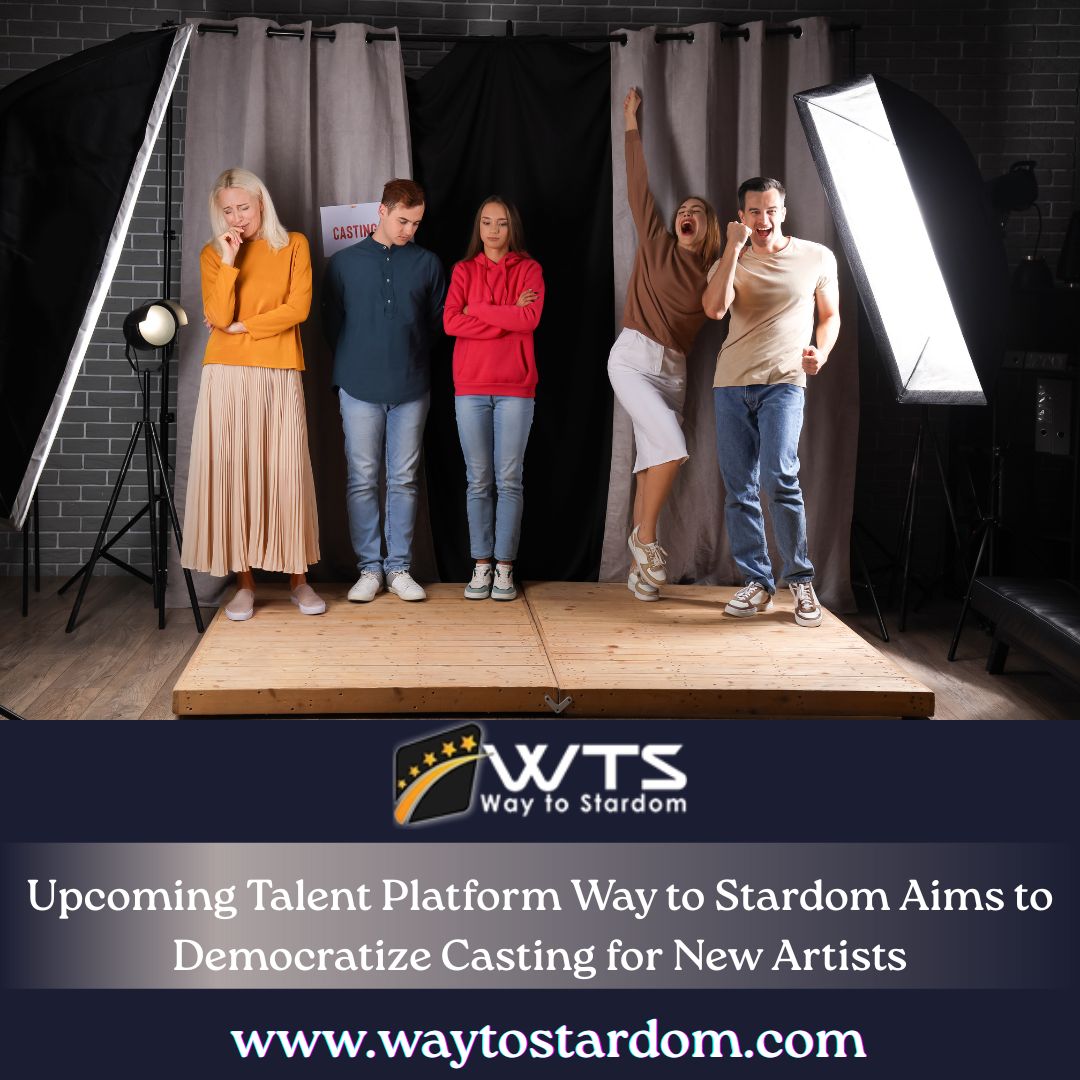 way2stardom's tweet photo. Upcoming Talent Platform Way to Stardom Aims to Democratize Casting for New Artists

#waytostardom
#NewArtist 
#LaunchingSoon https://t.co/ME4mYyJlh1