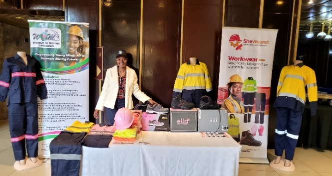 WIM_zimbabwe's tweet photo. WIM ZIMBABWE is exhibiting at the Women in Engineering Conference! ⚒️👷🏽‍♀️

Come by our stand and see how we're driving inclusive, responsible mining led by women across the value chain.

Proudly part of the #SheWearsIt movement! 💪🏾💎
#WIMZimbabwe #WomenInMining #WomenInSTEM https://t.co/v5bKLh8MR9