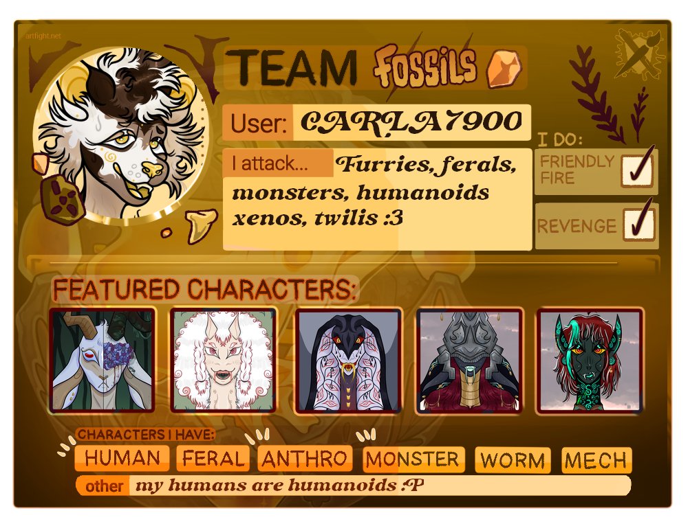 artfight.net/~Carla7900 
ARE WE READY FOR #artfight2025 #artfight???