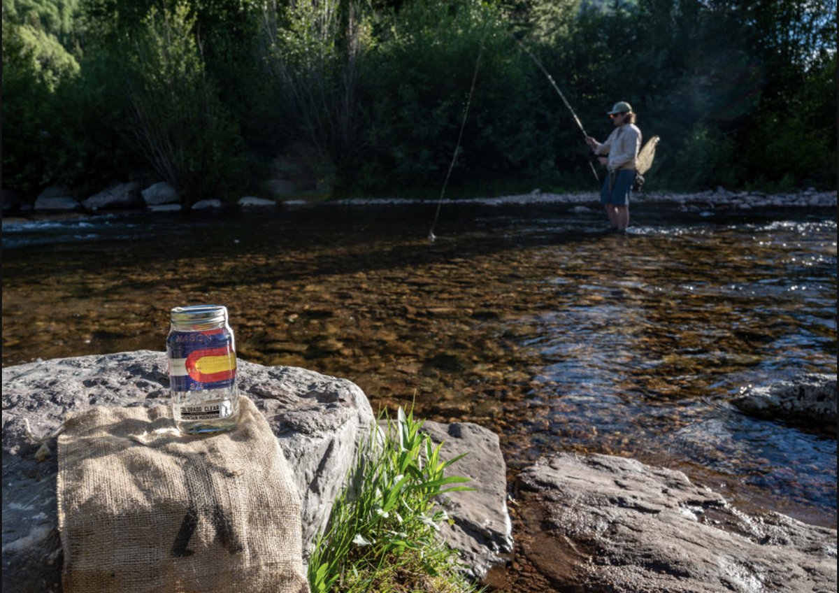 Sometimes you catch fish 🎣 and sometimes you don’t but as long as you pack well, it’s absolutely going to be fun either way. #flyfishing #10thMountainWhiskeyAndSpiritCompany #10thMountainWhiskey