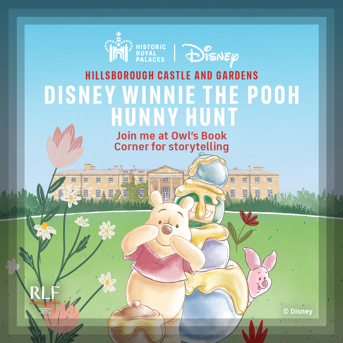 RLF Fellows join the Winnie-the-Pooh Hunny Hunt trail with summer storytelling in Owl’s Book Corner. A joyful literary adventure for all ages! 🐻