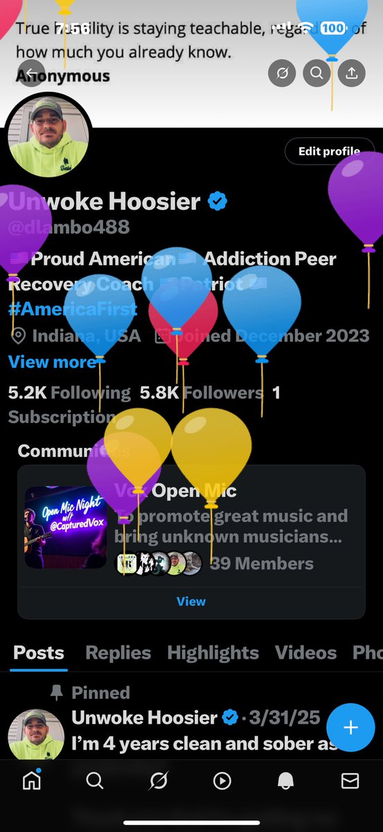 Good Monday Morning From Indiana!

I got the balloons! 

45th trip around the big ball of fire in the sky.