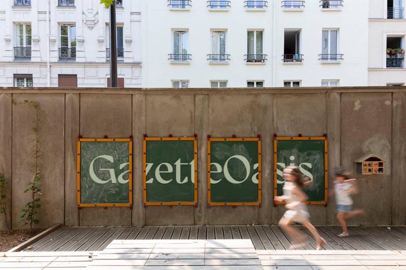 🔎 Connaissez-vous la gazette Oasis ? Elle est proposée à chaque trimestre par le CAUE de Paris et la Ville de Paris comme un porte-voix des actions et de l’actualité des projets de transformation des cours d’école parisiennes.