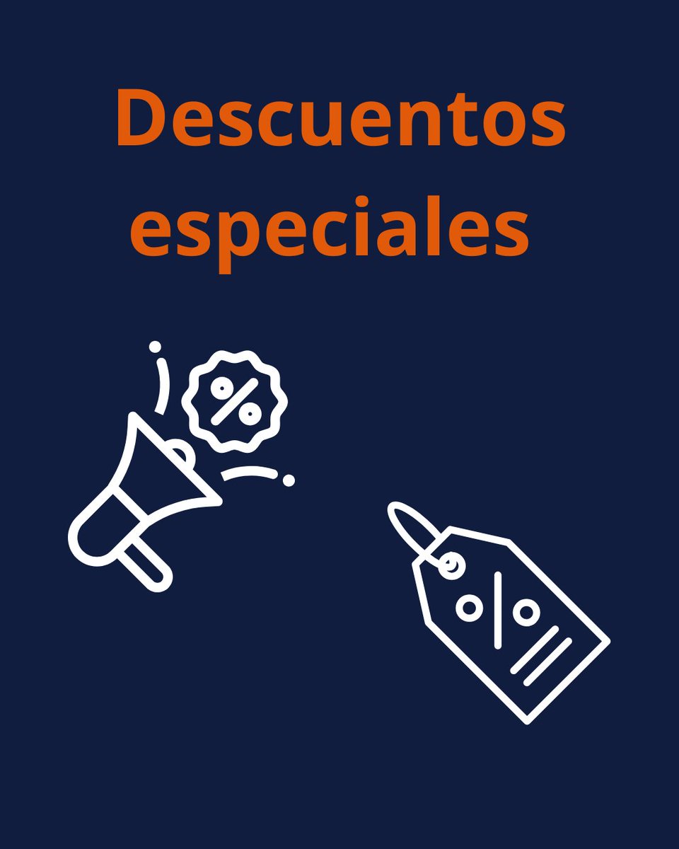 ConsEspRCP's tweet photo. ¡𝗗𝗲𝘀𝗰𝘂𝗲𝗻𝘁𝗼𝘀 𝗲𝘀𝗽𝗲𝗰𝗶𝗮𝗹𝗲𝘀 𝗽𝗮𝗿𝗮 𝗮𝗾𝘂𝗲𝗹𝗹𝗼𝘀 𝗾𝘂𝗲 𝗿𝗲𝗽𝗶𝘁𝗮𝗻! 
Si estás pensando si inscribirte o no... Esta es la señal que esperabas porque aquí os dejamos unos descuentos 😉 
📱https://t.co/Zl7ZwpJbnv
📍Palacio de Congresos Valencia https://t.co/niRZX6PzCM