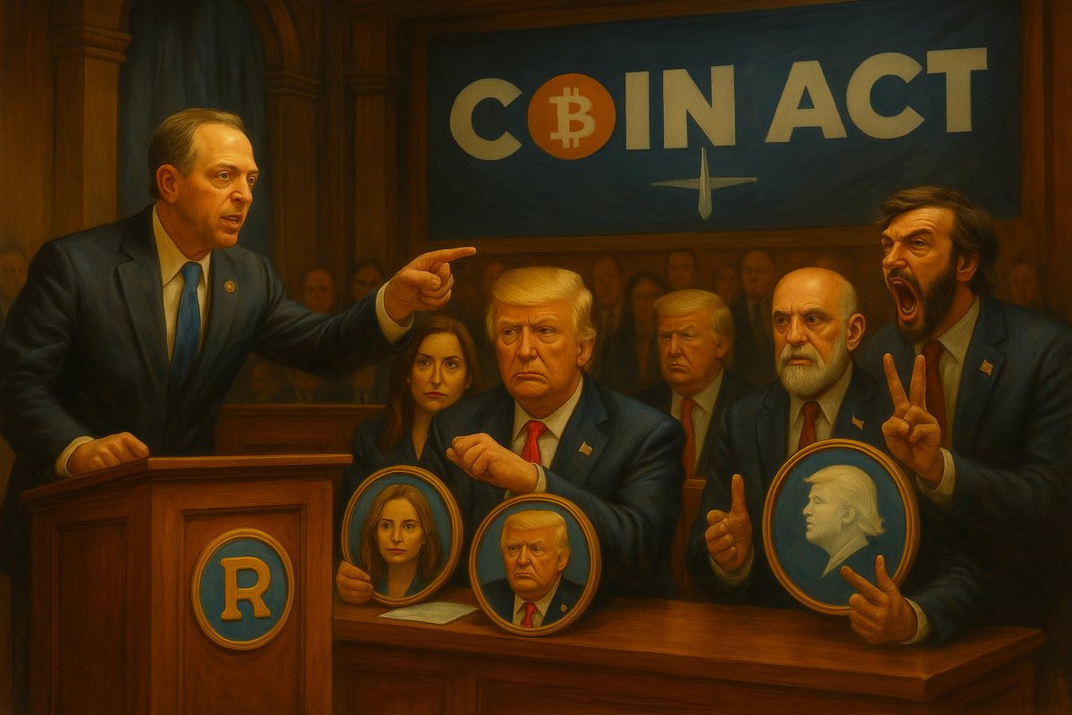 ScriptedByChain's tweet photo. Adam Schiff tries to shut down political meme coins with the “COIN Act”…
CT said bet — and dropped $coinact 💥
Now the bill itself is the meme.
This has Lore. Real PVE meta.
I’m in. #COINACT 🧱🔥
DDZFBrYKALrLwQrSaoYpjtistsbZn9SrYhNUwAXmpump https://t.co/TAFOcQQHja