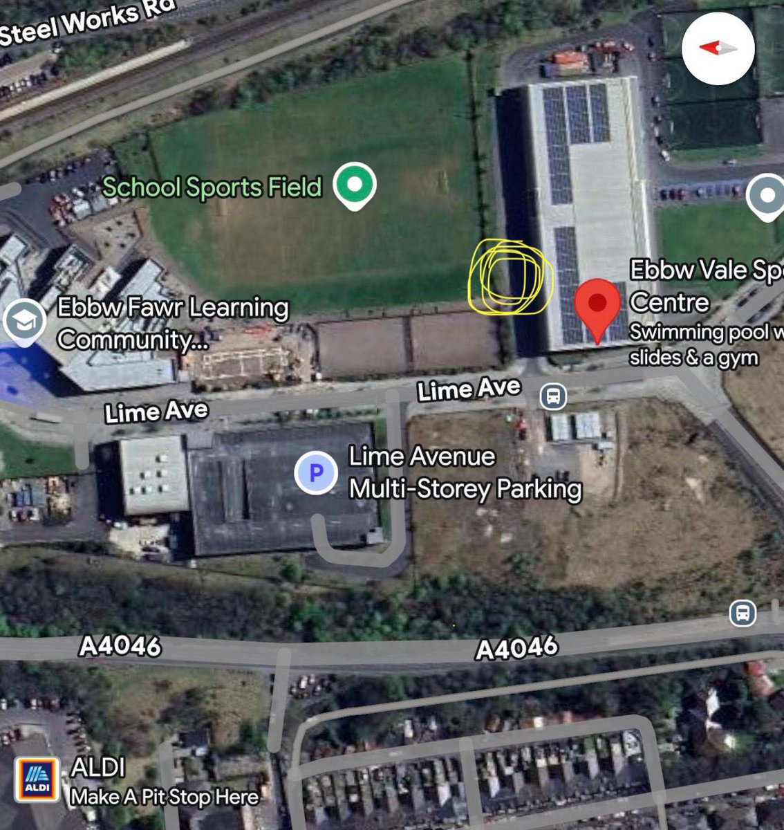 TRAINING THIS WEEK

🗓️ Tuesday 24th &amp; Thursday 26th

📍Both sessions will be on Ebbw Fawr School Field.

• Meet for 6:15
• Start 6:30
• Finish 8pm 

Entrance to the field is where the yellow squiggle is on the map. 👍🏼