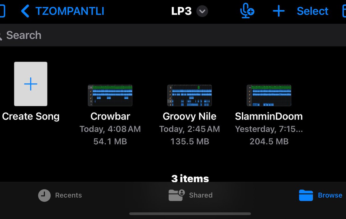 Been chippin away at LP number 3