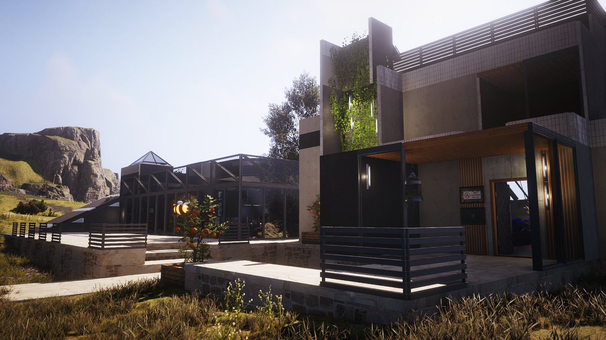 Witchtail's tweet photo. My small eco-lab in Eternaland (part 1) #oncehuman #ThePhotoMode #VirtualPhotography #playerbase https://t.co/AjKTvDq4CF