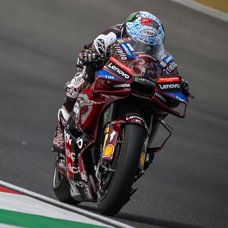 Italia 2025 es la 19ª ocasión que Ducati monopoliza el top 4 de MotoGP, 3ª en Mugello, que es el trazado predilecto para la firma boloñesa, batiendo a Sachsenring y Sepang

Mugello (3) iguala a Motegi y Sepang como trazado con más póquer de la historia de MotoGP

#ItalianGP 🇮🇹