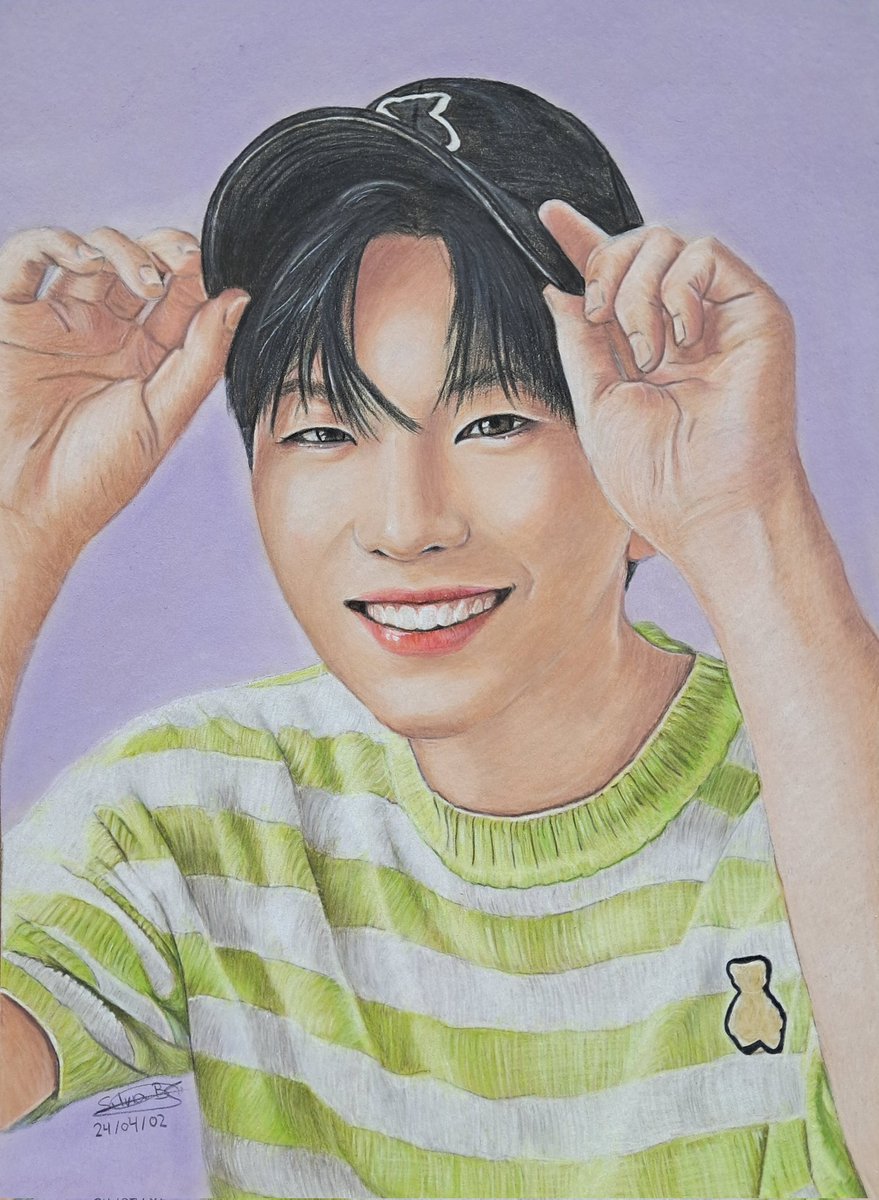 BotellaKr's tweet photo. @BuzzFeedUK @OfficialMONSTAX Hello~ my name is Silvia and I'm a spanish Monbebe. I love to paint so i made a painting of each of the members. Congratulations on your 10th anniversary.I'll love you all and I'll support you forever💖I can only put 4 pictures so i'll add the other 2 painting in another comment https://t.co/Rkwvspzakj
