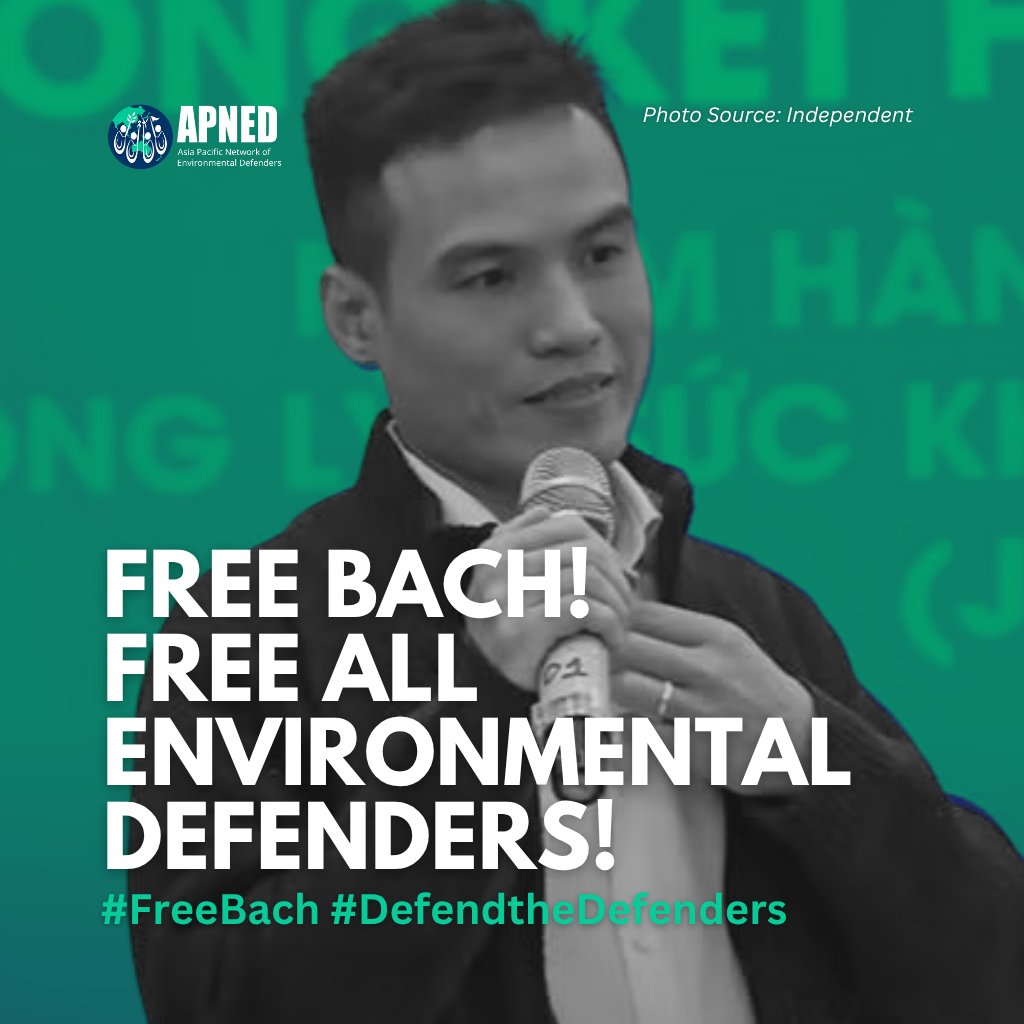 Asia Pacific Network of Environmental Defenders tweet media